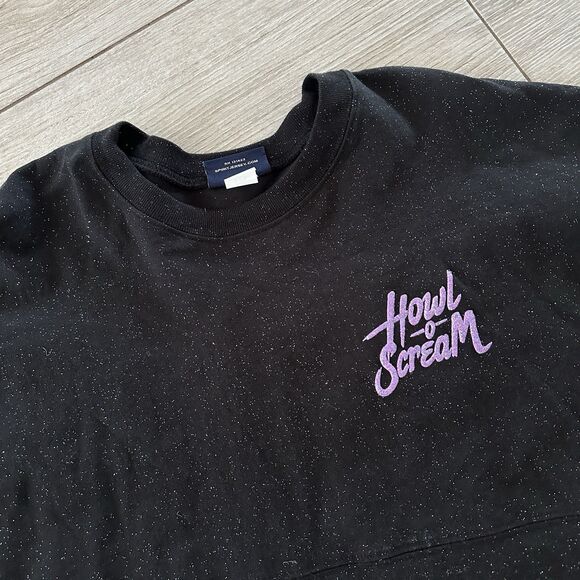 Spirit Jersey Shirt Womens XXL Howl-O-Scream Moon Phases Crystal Ball Glitter - Picture 5 of 7